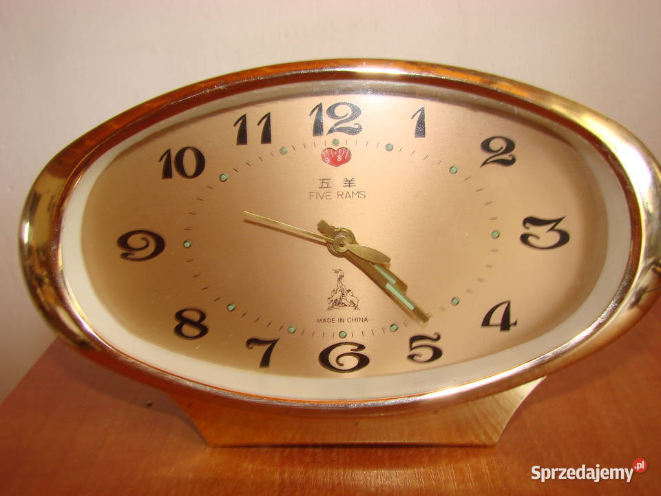 Five Rams budzik PRL Kolekcje Pruszcz Gdański