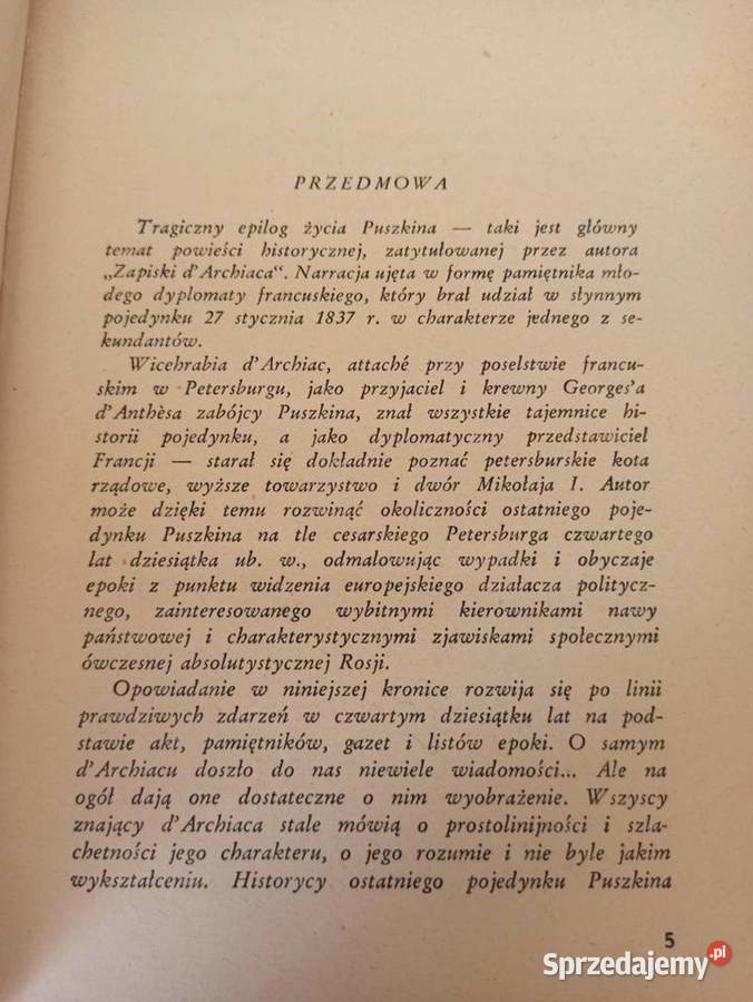 Śmierć Poety Leonid Grossman Książka i Wiedza śląskie Bielsko-Biała