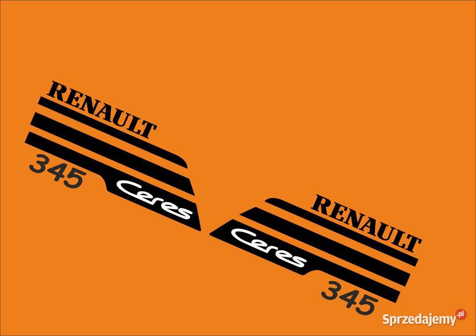 Naklejki Renault ceres 345 zamiennik inne modele Pozostałe Bydgoszcz sprzedam