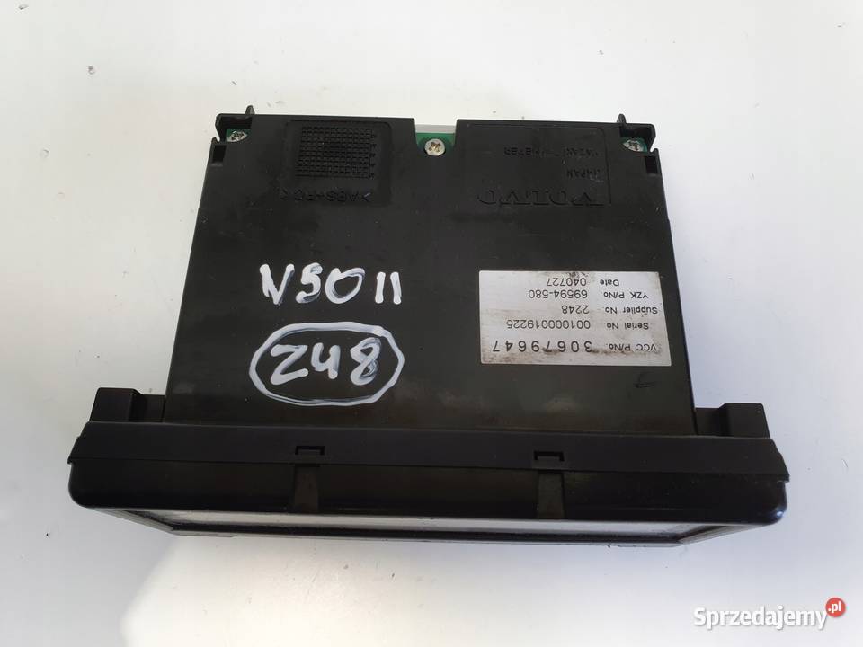 Volvo S40 II V50 C30 EKRAN RADIA Wyświetlacz Liczniki i zegary Janów