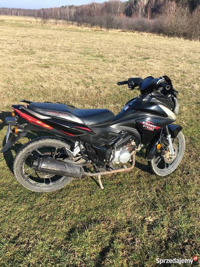 Kingway street 50 zarejestrowany skutermotorower czterosuwowy śląskie Czaniec