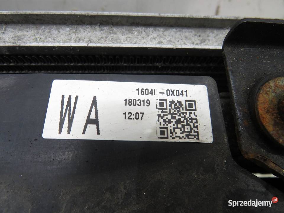 CHŁODNICE KOMPLET CHŁODNIC AVENSIS T27 T29 20 16 lubelskie