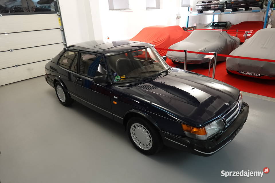 Saab 900i Coup 1992 wyjątkowy klasyk z duszą i sprowadzony łódzkie Zgierz