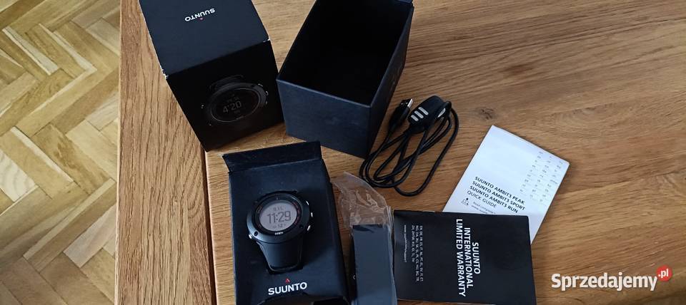 Suunto Ambit3 Run Black HR zegarek GPS biegaczy Warszawa