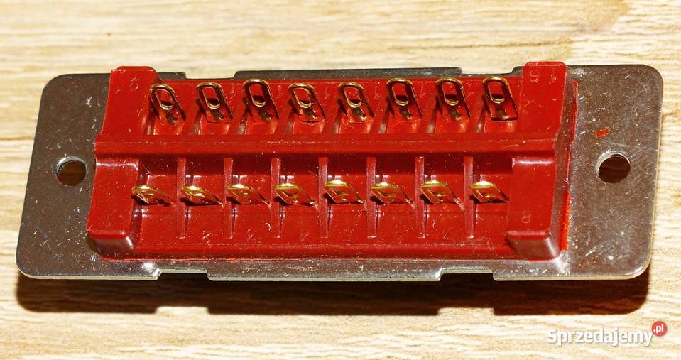 Złącze złocone wtyk RED RANGE PLUG RP 16 RNG śląskie
