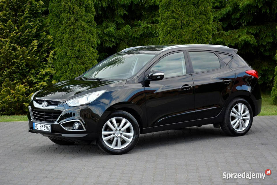 Hyundai ix35 Premium 4WD Skóry Panorama Keyless wielofunkcyjna kierownica Motoryzacja