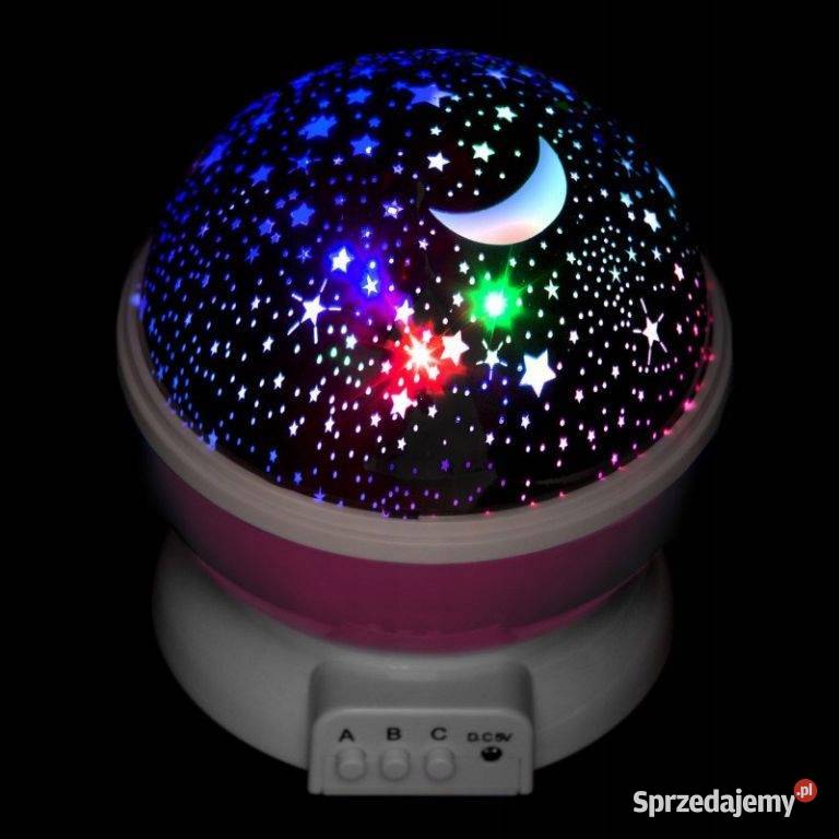 Projektor LED Star Light Night Sky różowy Zawiercie