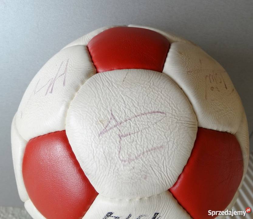 Piłka autografy Orły Górskiego Mistrzostwa Kolekcje Warszawa