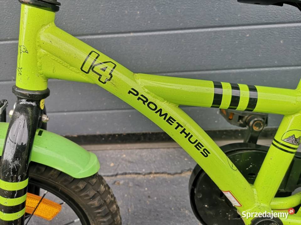Rowerek dziecięcy 14 PROMETHUES 14 ŁADNY 14" Kalisz sprzedam