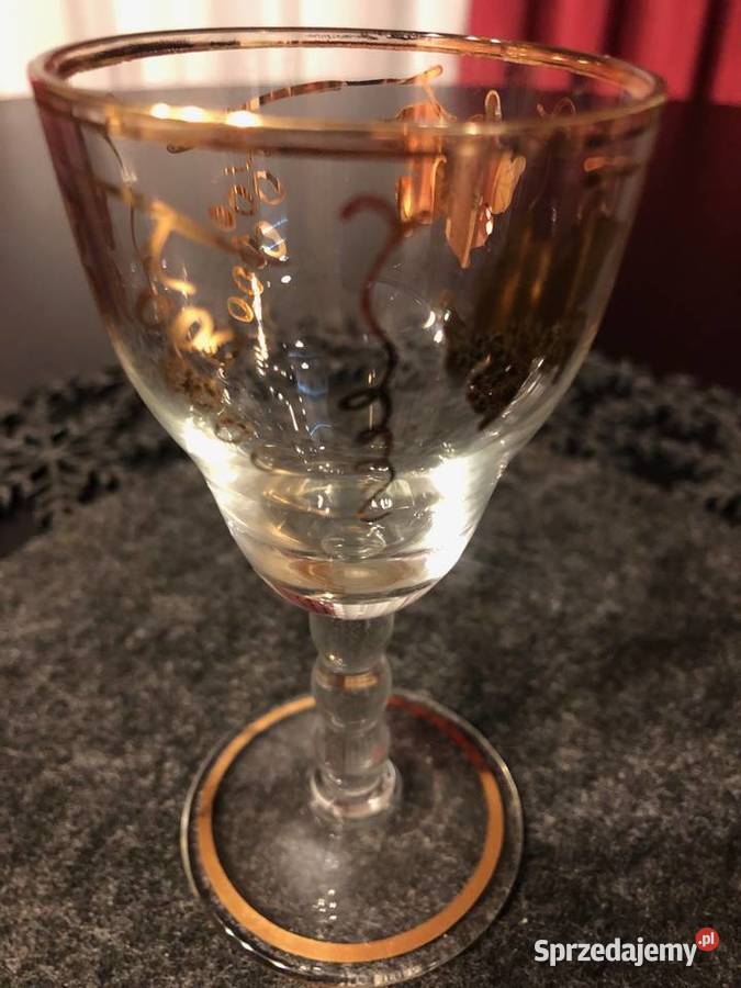 Wyjątkowy Zestaw Cienkościennego Szkła Vintage małopolskie Kraków sprzedam