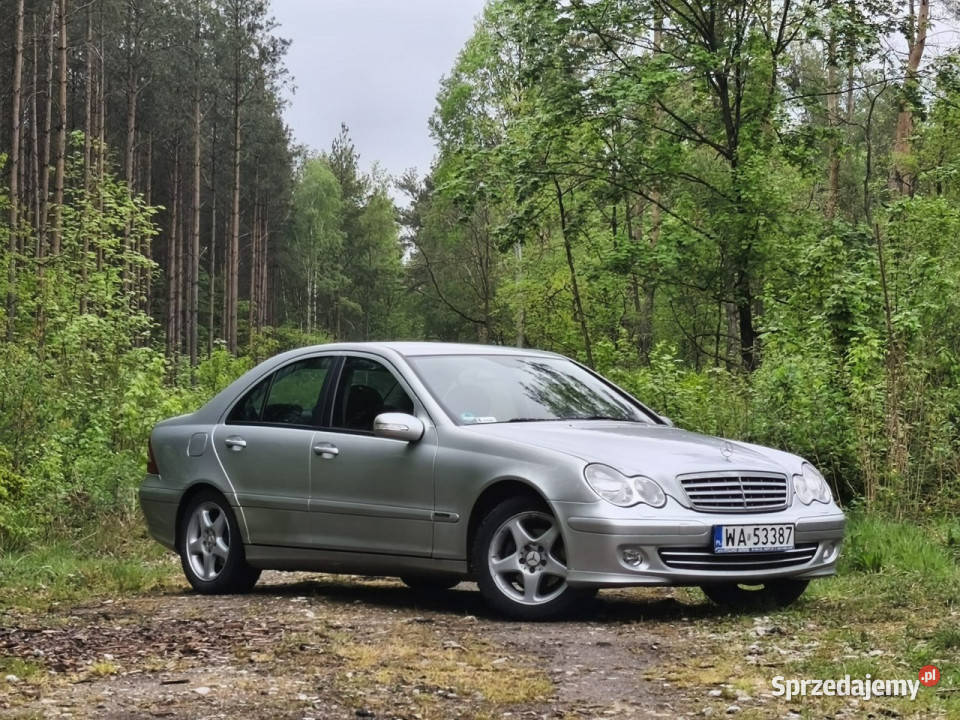 Mercedes C 200 2006r Kompressor Gaz Automat W203 VAT marża Warszawa