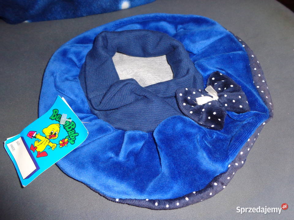 Beret nowy z dzianiny 2 6 lat wielkopolskie Poznań