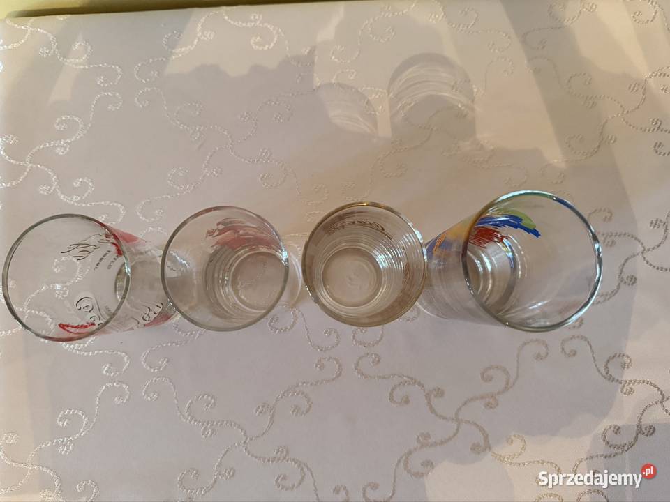 Szklanki CocaCola z logo Zestaw Mikołaja Retro Czerwionka-Leszczyny