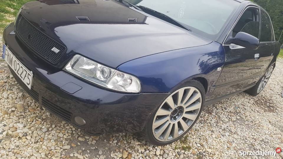 Audi a4 Tanio 18 felga ksenon sline look TANIO elektryczne szyby Zgorzelec