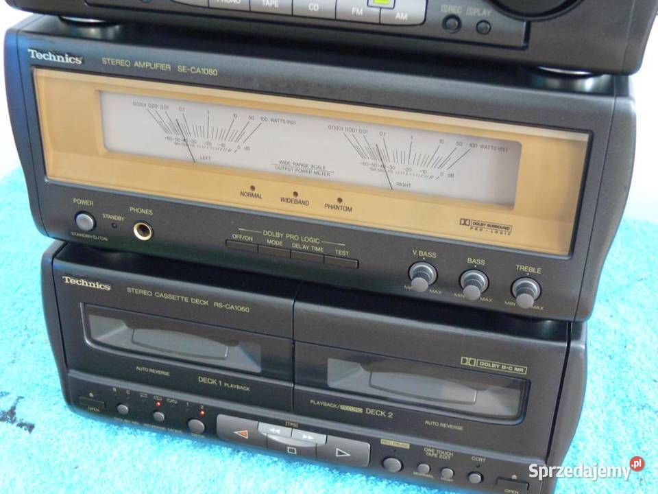 Wieża Technics SACA1080 pilot WYSYŁKA Audio Jasło sprzedam