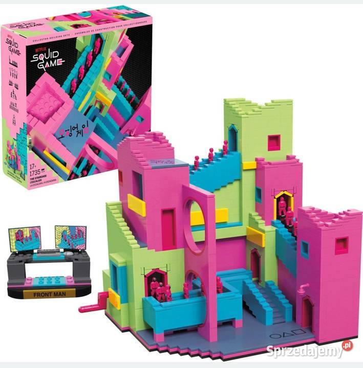 Klocki Mattel Mega Bloks Squid Game Klatka Łuków