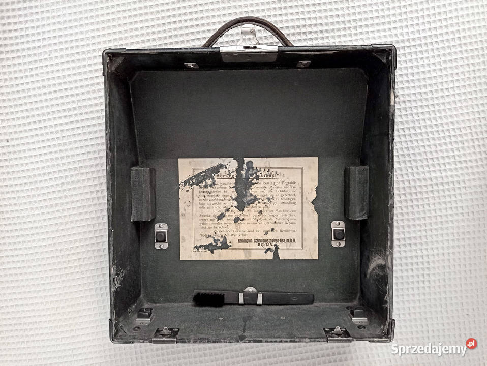 Walizkowa maszyna do pisania Remington Portable Wrocław