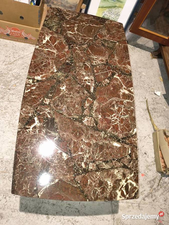 stół z marmurowym blatem Art Deco Chorzew