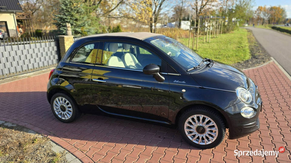 Fiat 500 500 C Cabrio Śliczny Dolcevita 37 Karczew
