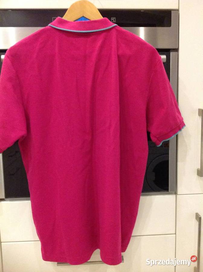 Koszulka Polo Męska PUMA L Różowa Nowa Sól