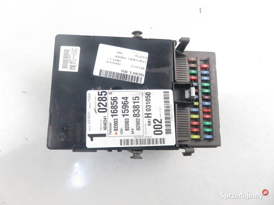 BSI RENAULT ESPACE IV 19 dCi 8200316856G