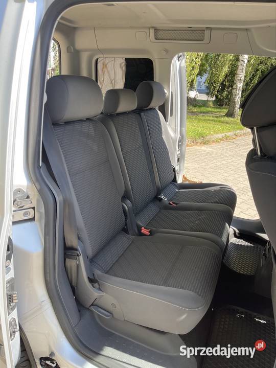 VW Caddy 16 TDI 140 2010 r Salon Polska elektryczne lusterka lubelskie Lublin