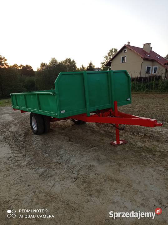Przyczepka przyczepa z KIPREM do ciągnika OKAZJA wywrotki Babice