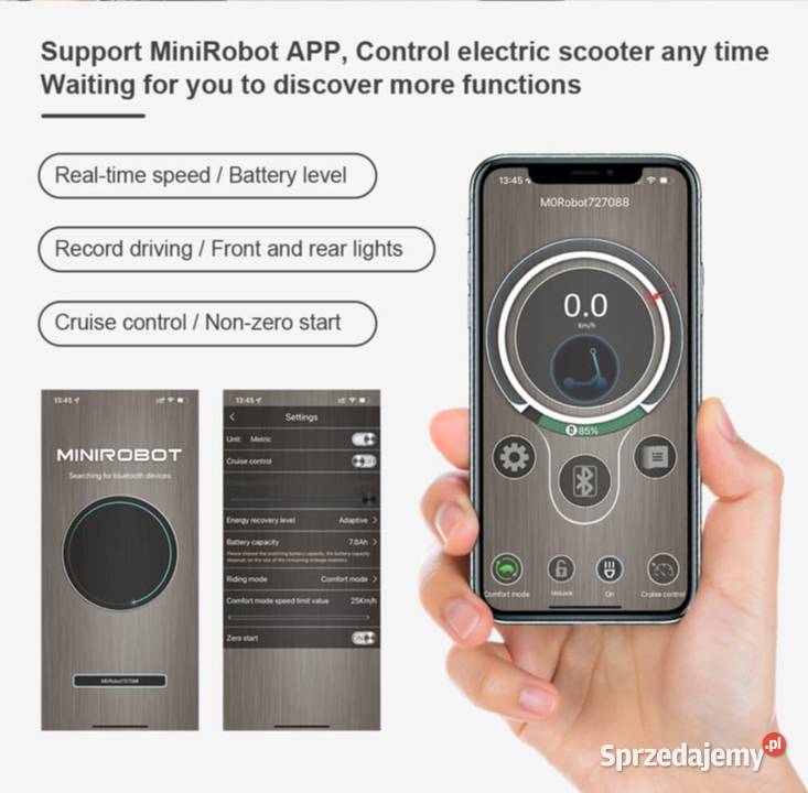 Hulajnoga elektryczna iScooter i9 350W Hulajnoga Hulajnogi elektryczne mazowieckie Warszawa