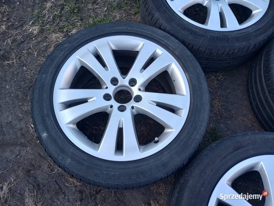 Alufelgi 17 Oryginalne Mercedes et47 5x112 Audi kujawsko-pomorskie Włocławek