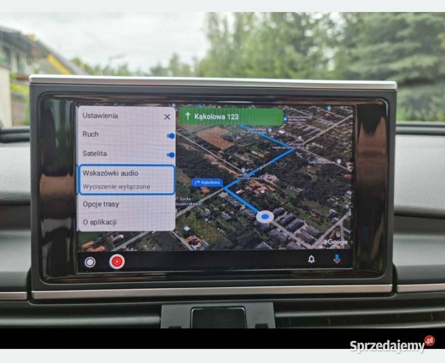 Mapy Audi CarPlay i Android Auto MIB2 4G MHI2 Aleksandrów Łódzki
