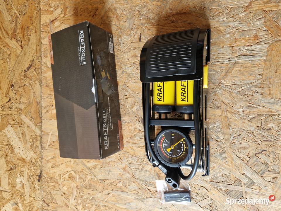 POMPKA NOŻNA Z MANOMETREM KD11824 Głogowa