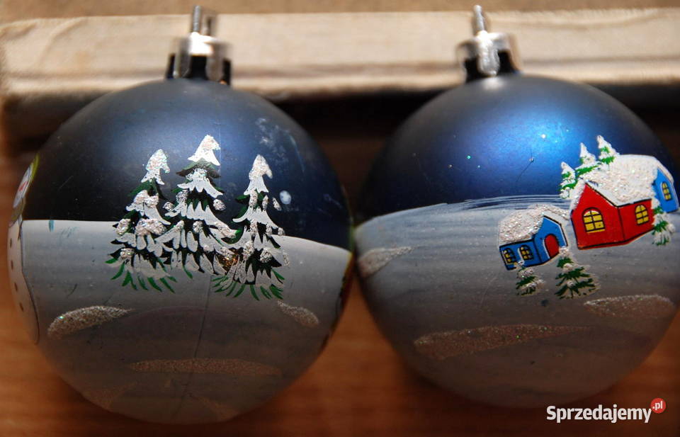 Bombki Boże Narodzenie ozdoba choinkowa 6 Warszawa