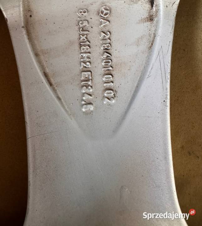 Felgi aluminiowe Mercedes 85Jx18 ET345 W211 Samochodowe Skarżysko-Kamienna sprzedam