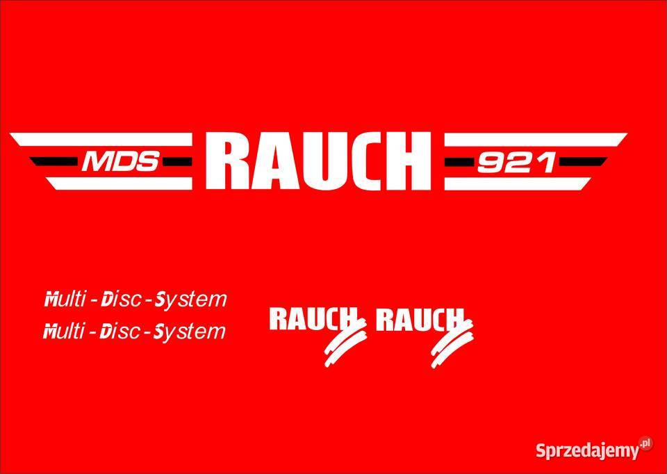 Naklejki Rauch mds 921 zamienniki Bydgoszcz