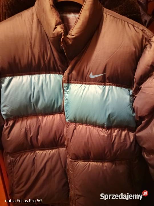 Kurtka zimowa puchowa dwustronna Nike xxl w Warszawa