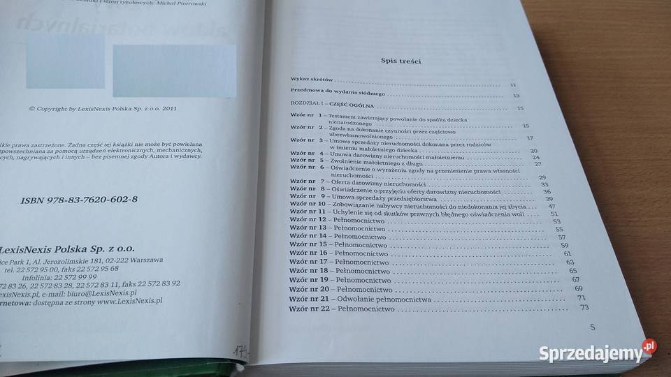Wzory aktów notarialnych Edward Janeczko wyd 7