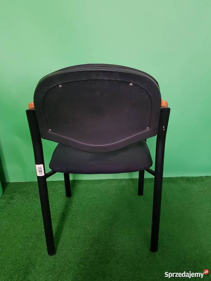 krzesło konferencyjne czarne meble biurowe Poznań