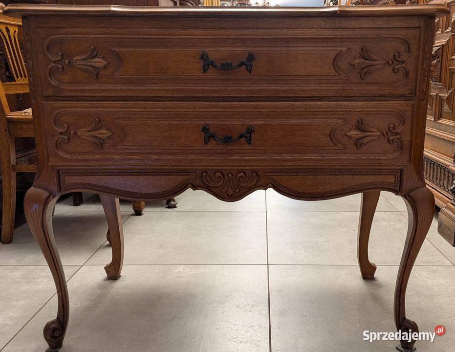Dębowa komoda ludwikowskasklep Dąbrowa Górnicza