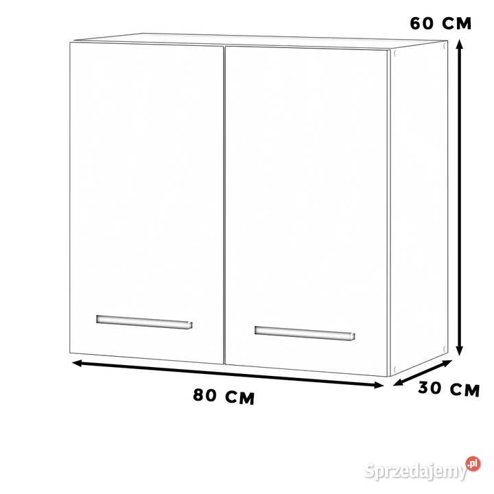 Szafka Kuchenna Wisząca Górna Modułowa 80 Blande