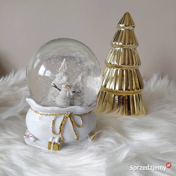 Bombki sople sopelki duże złote białe biały Koszalin