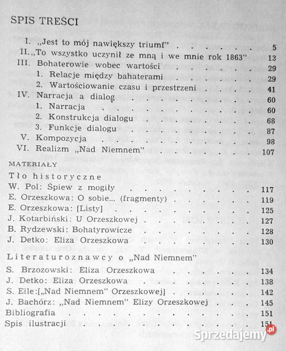 Niemnem Elizy Orzeszkowej Krystyna i Lech miękka Chełm