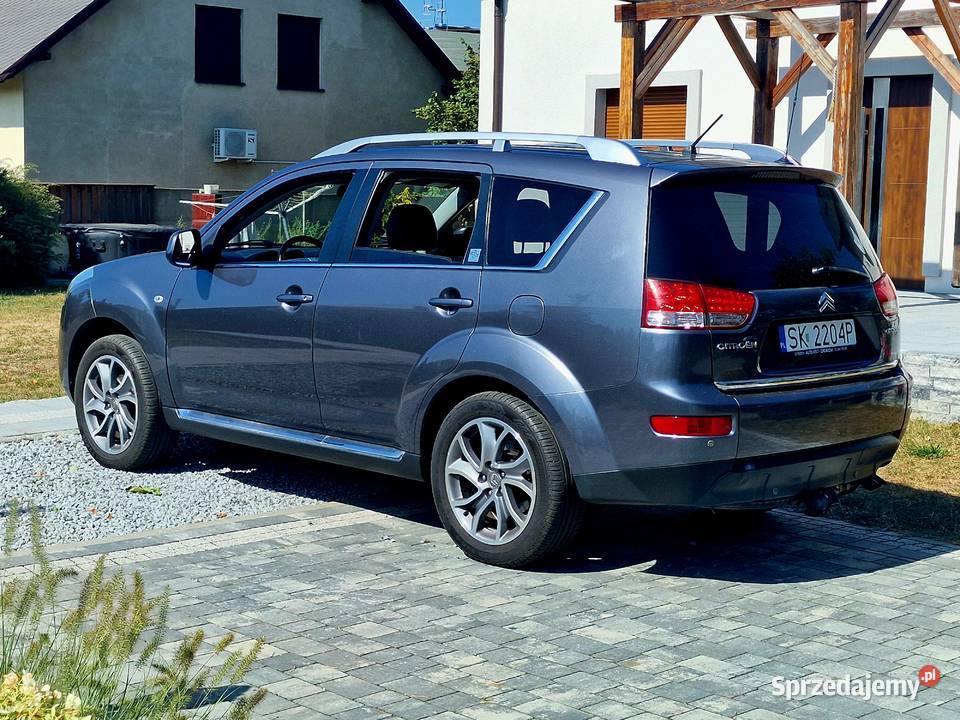 CCrosser Exclusive 4x4 Salon Polska Bezwypadkowy komputer pokładowy C-Crosser Strzebiń