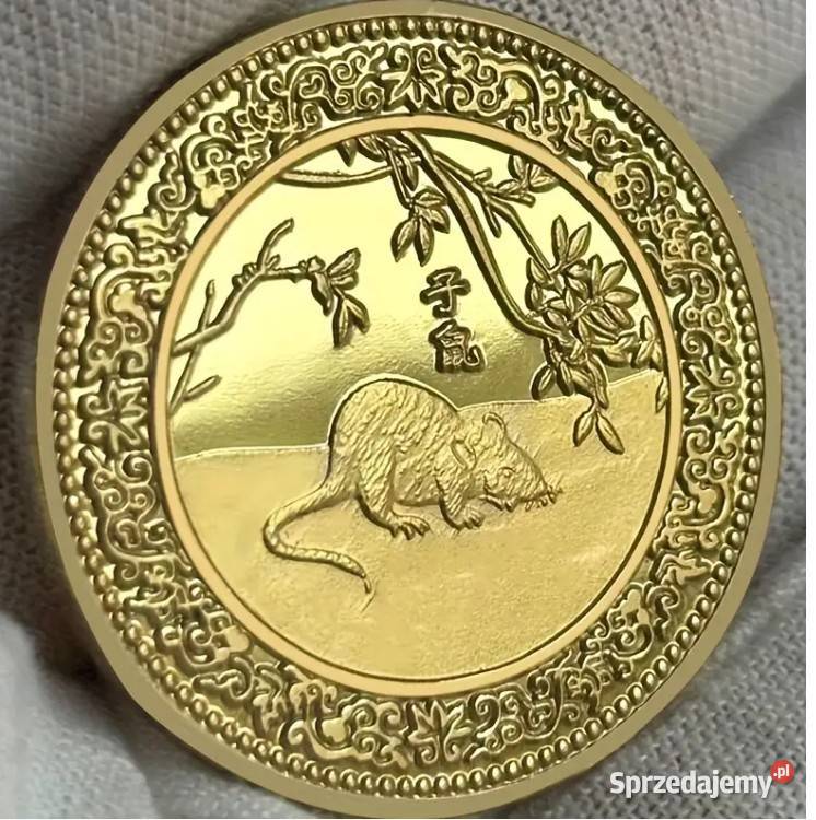 Zestaw kolekcjonerski monet medali Chińskie mazowieckie Warszawa