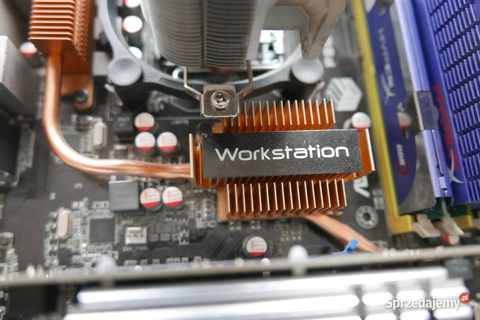 Płyta Główna ASUS P5Q WS Core 2 Quad Q9550 8GB Łódź