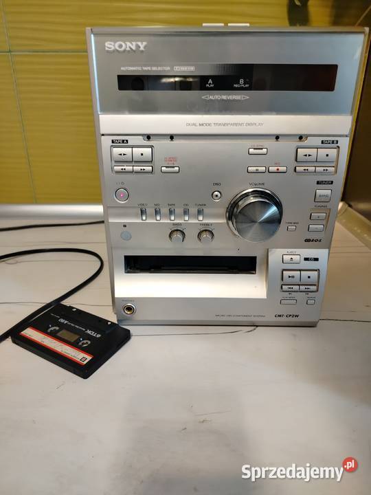 wieża Sony CMTCP2W mazowieckie Mińsk Mazowiecki