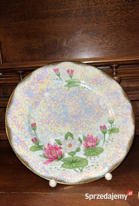 Filiżanka z talerzykiem Water Lily July Porcelana i szkło Gdańsk