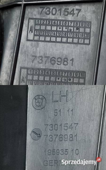 BMW 2 F45 F46 ŚLIZG MOCOWANIE HALOGENU LEWY Pleszew
