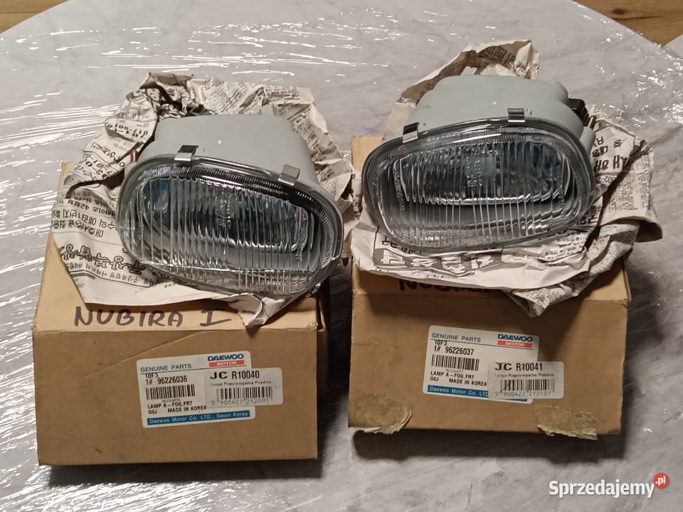 Halogeny przeciwmgielne lampy Daewoo Nubira I śląskie Chorzów