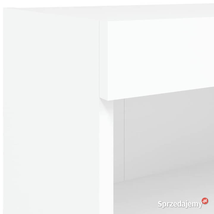 Szafka pod TV z oświetleniem LED biała 60x30x30 mazowieckie Warszawa