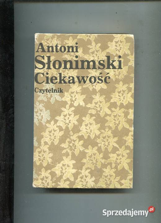 Ciekawość Antoni Słonimski Szczecin